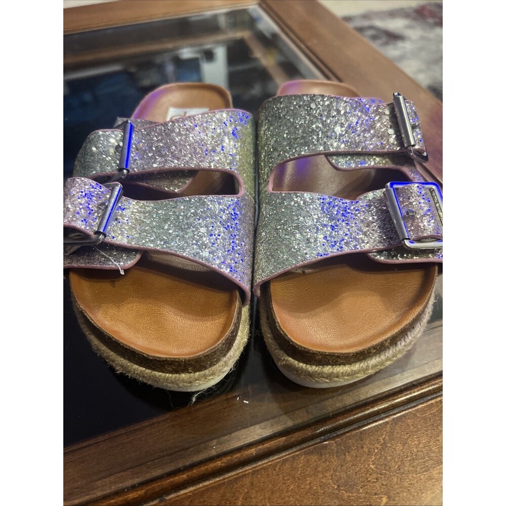 Dolce Vita Big Kids Size 11 Glitter Slide Sandals